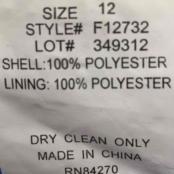 NWT Stunning David's Bridal Women's Blue Dress S12 - Picture 8 of 10